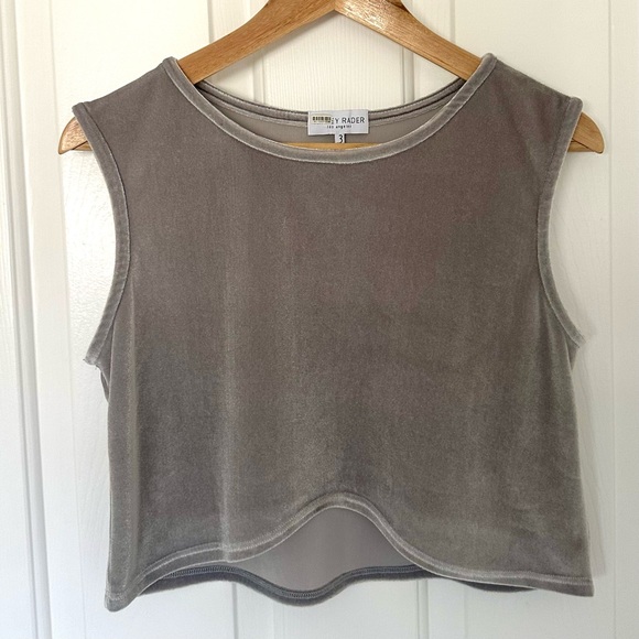 Ripley Rader Ladylike Velvet Crop Top - Size 3 (M/L) - Picture 6 of 10